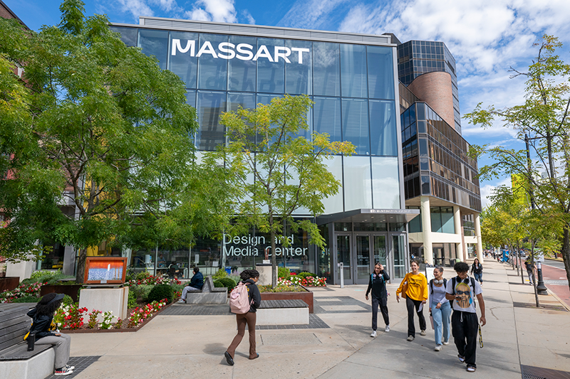Campus of Massachusetts College of Art and Design, Boston, MA
