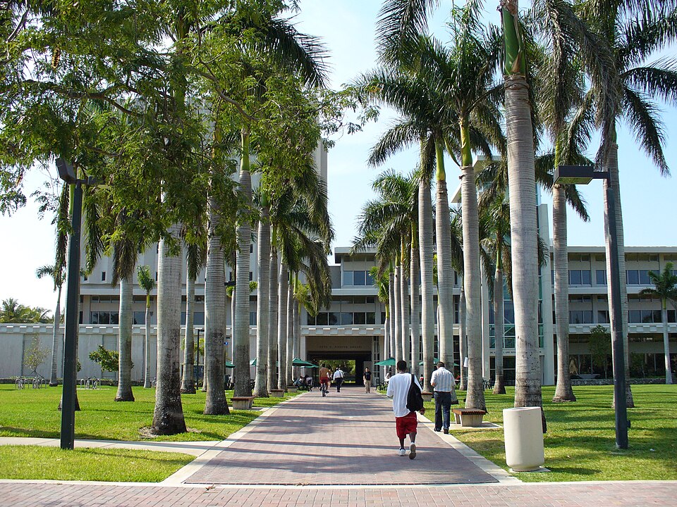 Campus of University of Miami, Coral Gables, FL