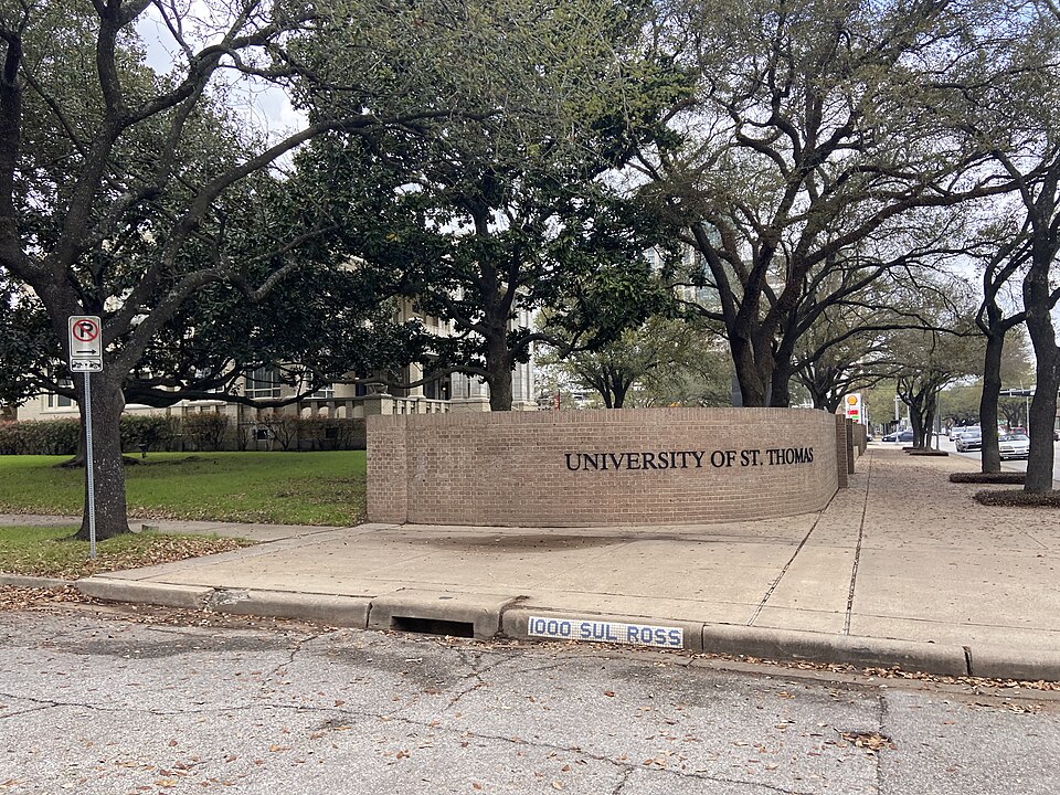 Campus of University of St Thomas, Houston, TX