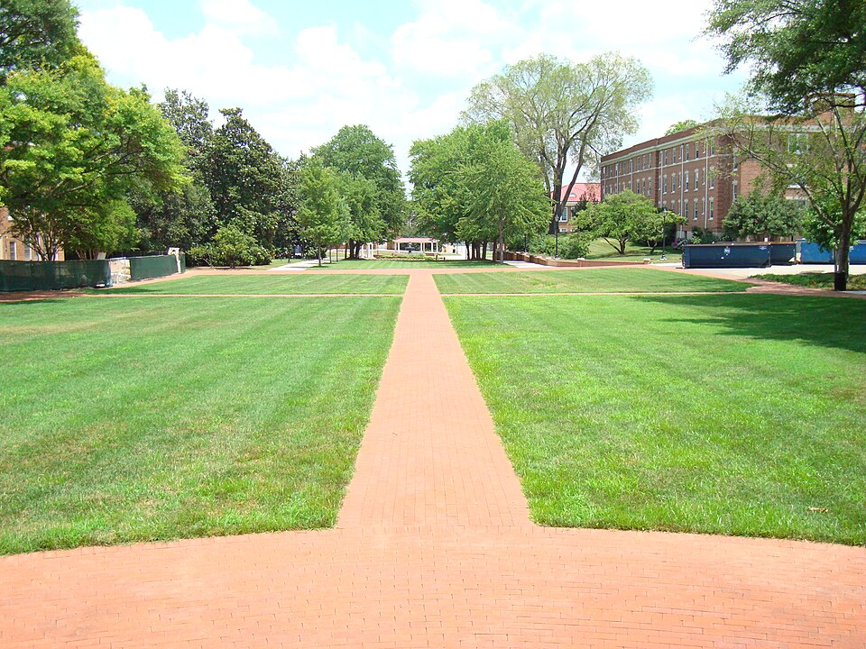 Campus of Longwood University, Farmville, VA
