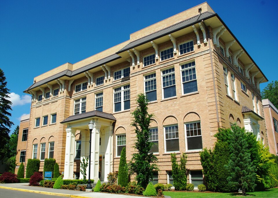 Campus of George Fox University, Newberg, OR