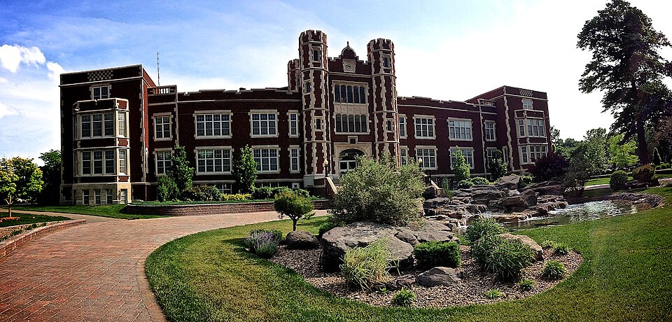 Campus of Kansas Wesleyan University, Salina, KS