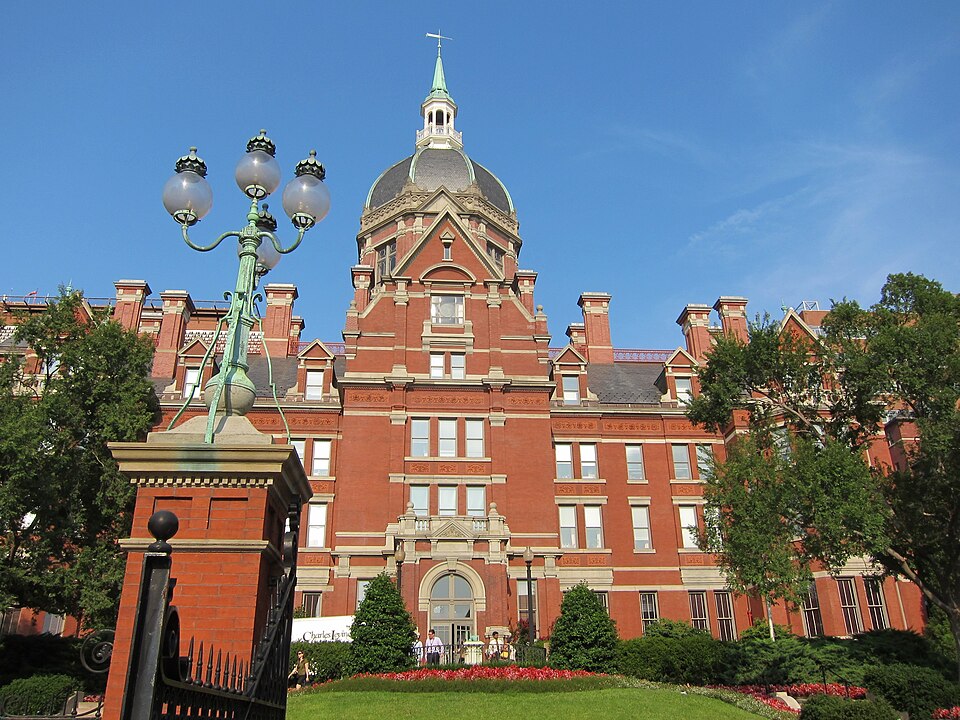 Campus of Johns Hopkins University, Baltimore, MD
